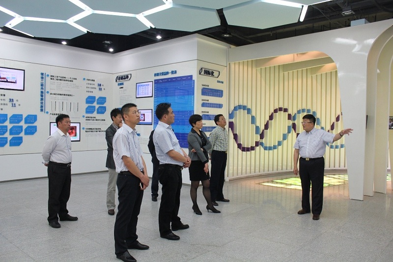 省委督查室主任刘劲松考察时强调：赏金船长药业要在“一带一路”发展战略中抢占先机
